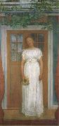 Carl Larsson Seventeen Years old Sweden oil painting artist
